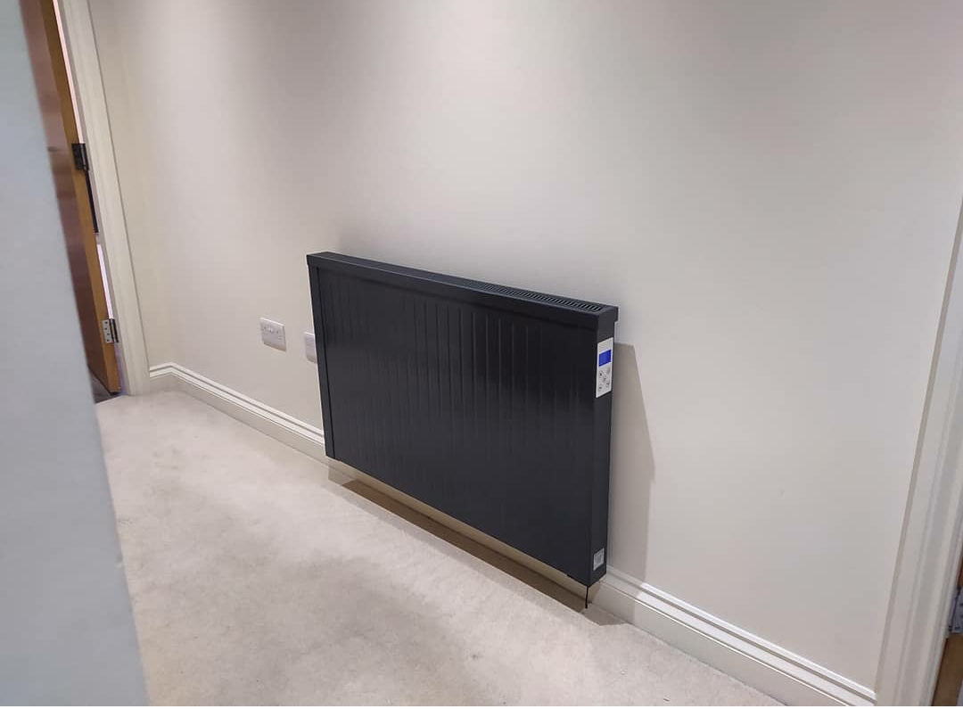 Aluminium 2500w Wall Mounted Electric Radiator - Standard