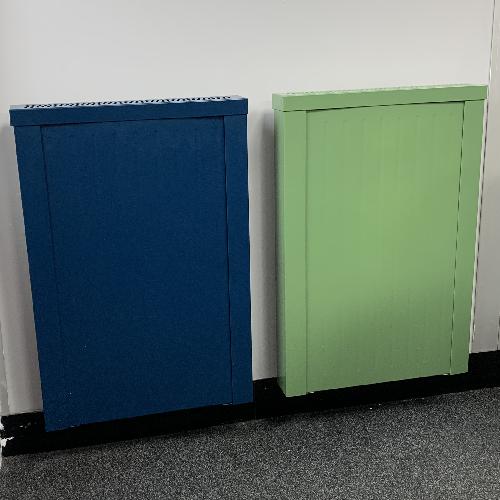 Aluminium 800w Wall Mounted Electric Radiator - Standard