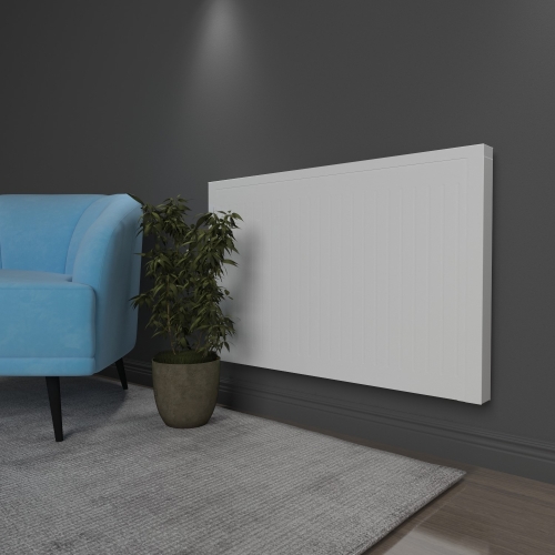 Aluminium 2000w Wall Mounted Electric Radiator - Standard