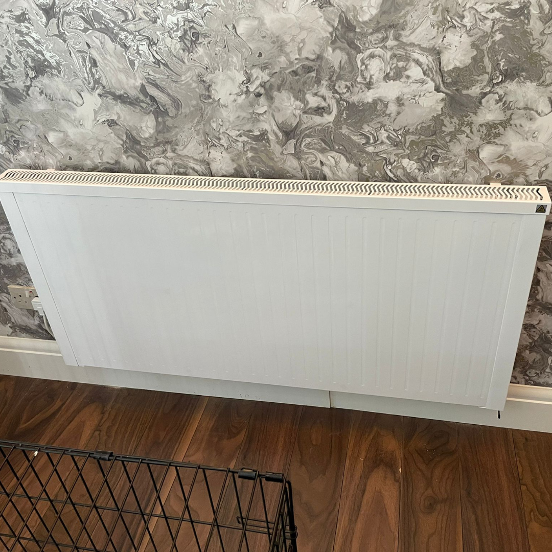 Aluminium 1000w Wall Mounted Electric Radiator - Standard